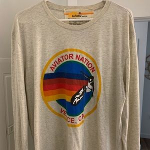 Aviator Nation Long Sleeve T Shirt Venice, CA Only Worn Once